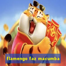 flamengo faz macumba