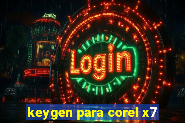 keygen para corel x7