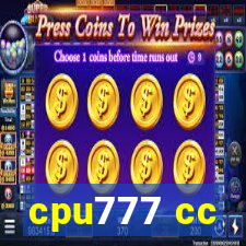 cpu777 cc