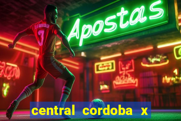 central cordoba x estudiantes palpite