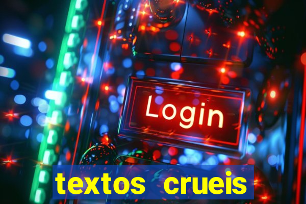 textos crueis demais para serem lidos rapidamente pdf