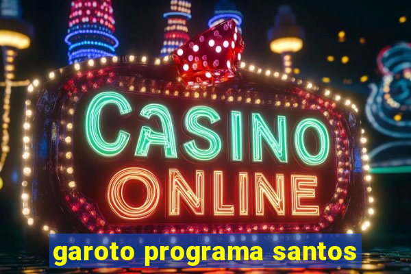 garoto programa santos