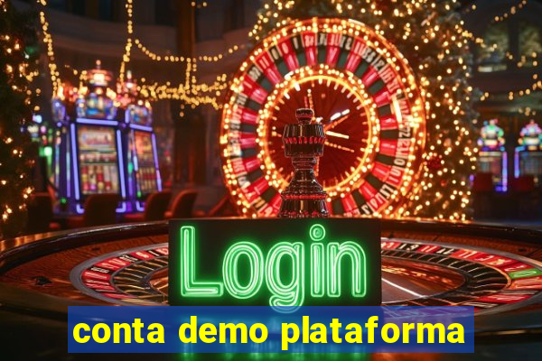 conta demo plataforma