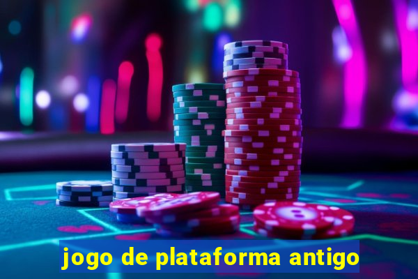 jogo de plataforma antigo