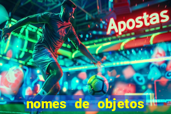 nomes de objetos de origem tupi guarani