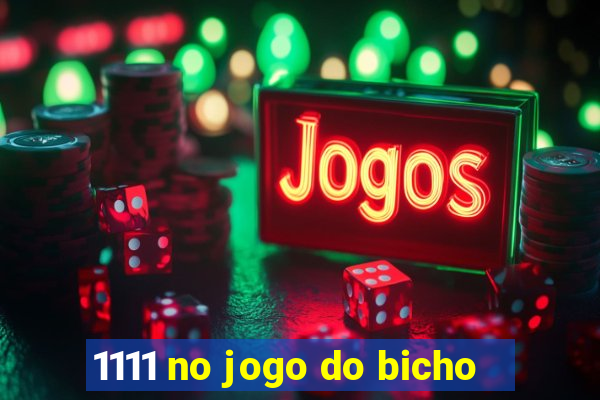 1111 no jogo do bicho