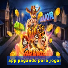 app pagando para jogar