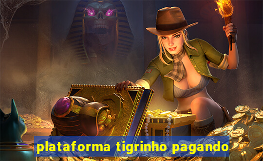 plataforma tigrinho pagando