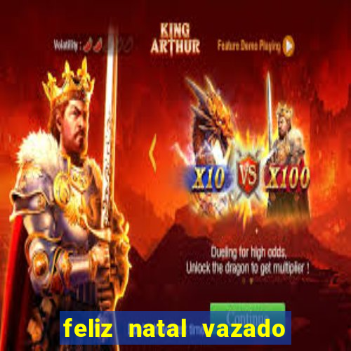 feliz natal vazado para imprimir