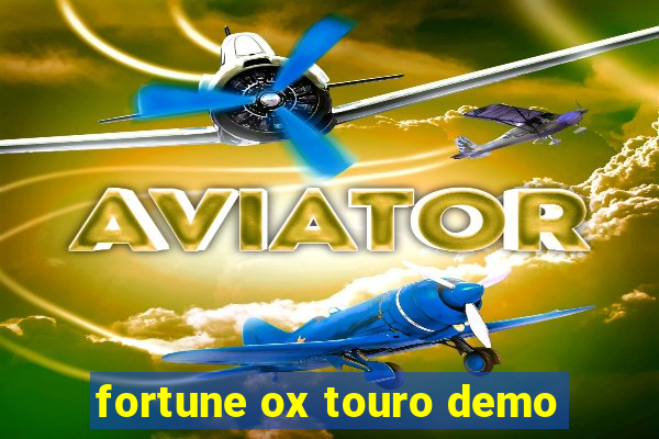 fortune ox touro demo