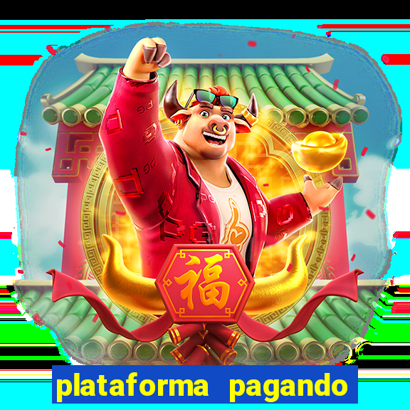 plataforma pagando no cadastro