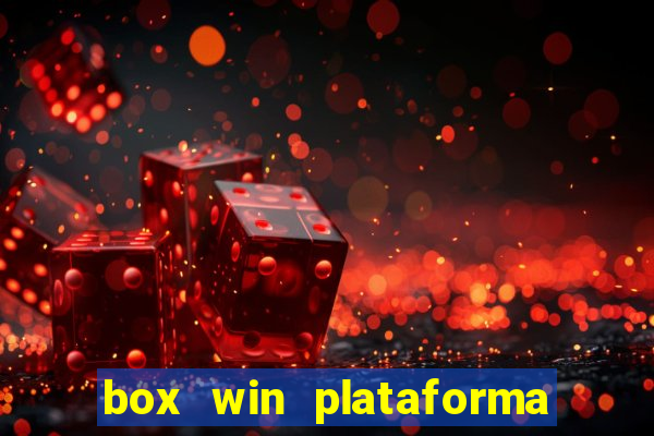 box win plataforma de jogos