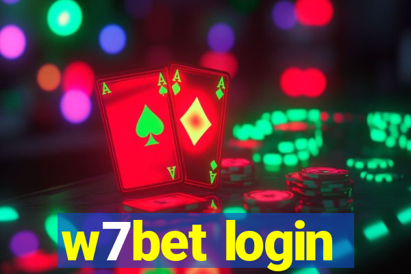 w7bet login